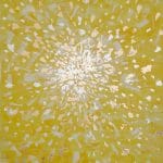 Solaris
/ oil on canvas / metal leaf
/ 145 x 125 cm