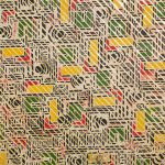 CONNECTED
/ oil on canvas / metal leaf
/ 70 x 70 cm