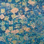 SUBMARINE
/ oil on canvas / metal leaf
/ 190 x 145 cm