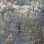 TRANSITION
ÖL auf Leinwand / Schlagmetall / 170 x 140 cm